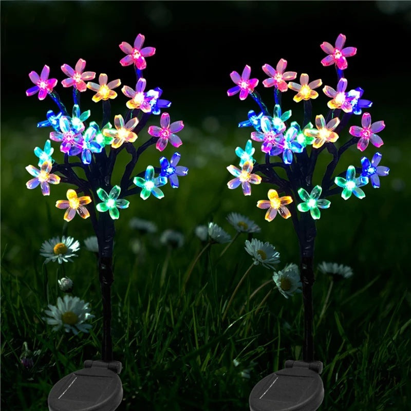🌸 Lumières solaires de jardin Cherry Blossom