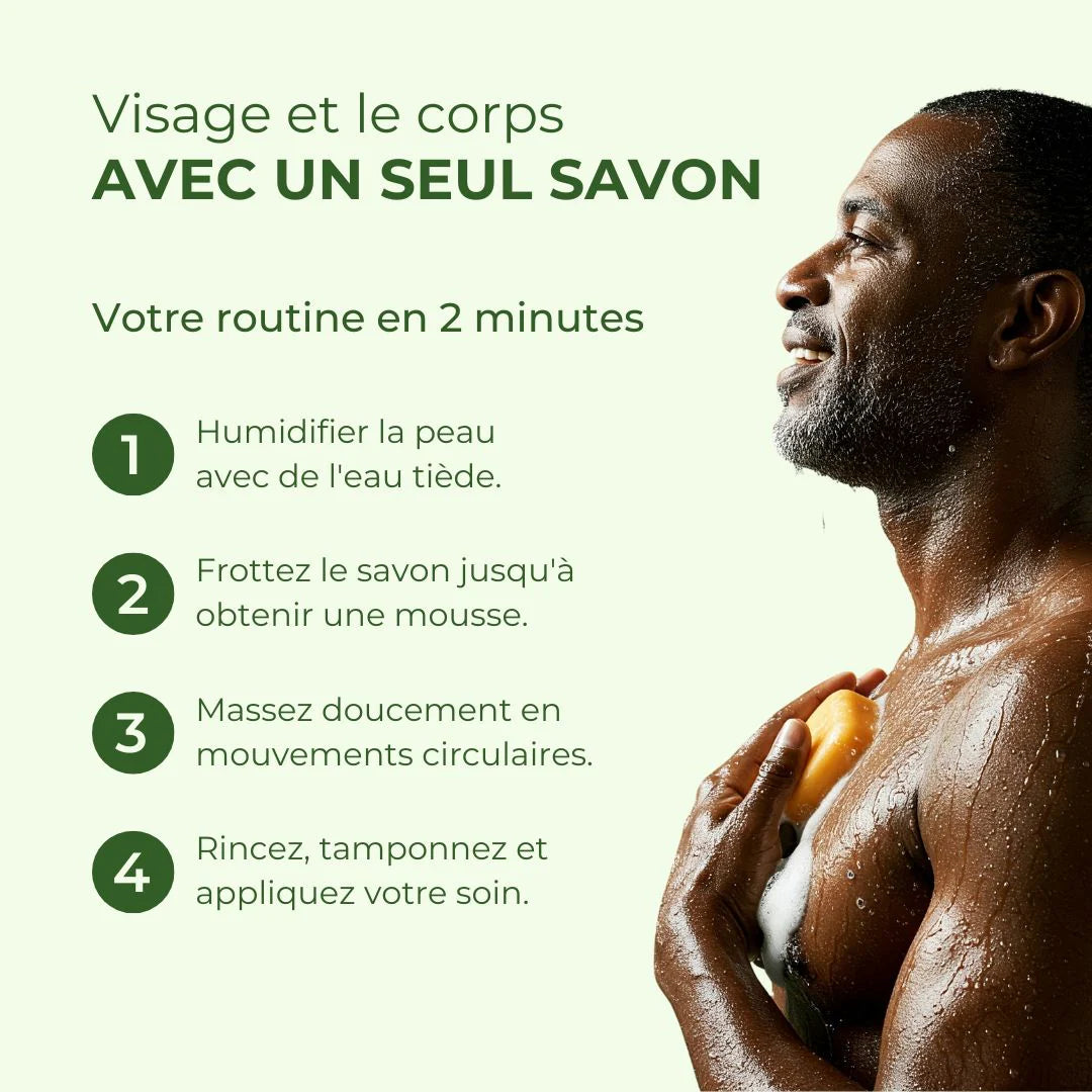 Savon Éclat au Curcuma