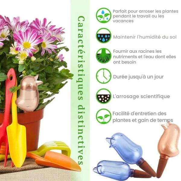 Goutte-à-goutte Automatique Birdie Pour Plantes