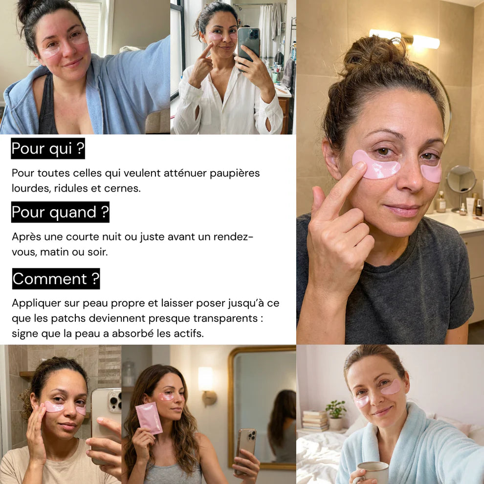 Patchs Yeux InstaLift au PDRN & Collagène