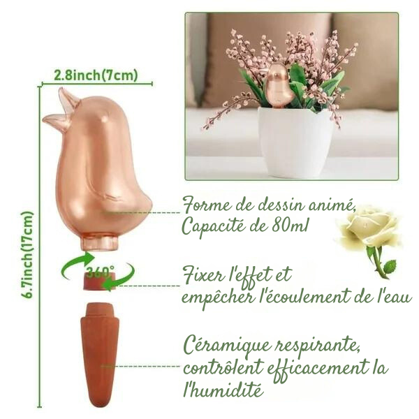 Goutte-à-goutte Automatique Birdie Pour Plantes
