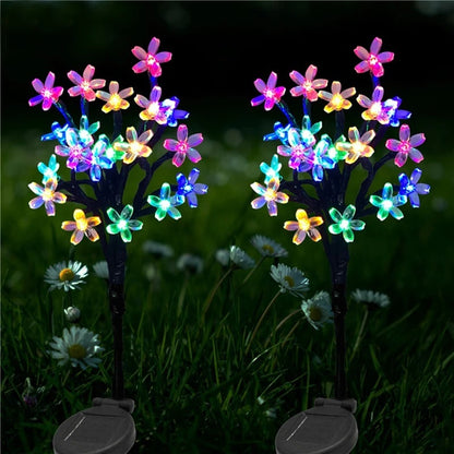 🌸 Lumières solaires de jardin Cherry Blossom
