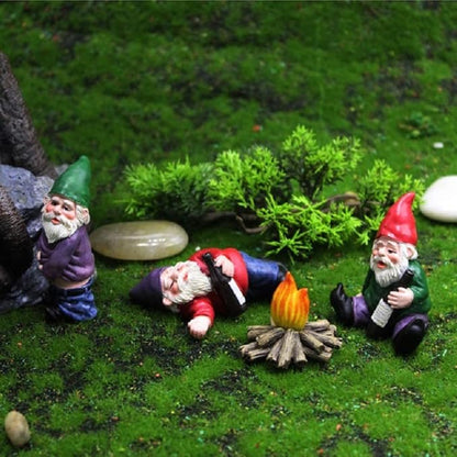 Garden Drunk Dwarfs : Des nains féeriques et adorables qui insufflent magie, joie et éclats de rire dans tout le jardin