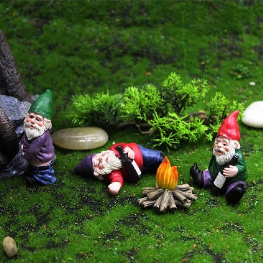 Garden Drunk Dwarfs : Des nains féeriques et adorables qui insufflent magie, joie et éclats de rire dans tout le jardin