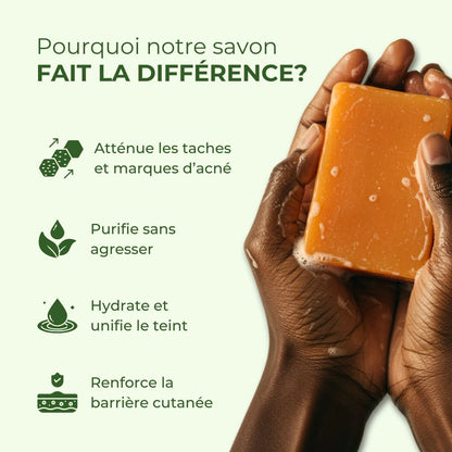 Savon Éclat au Curcuma