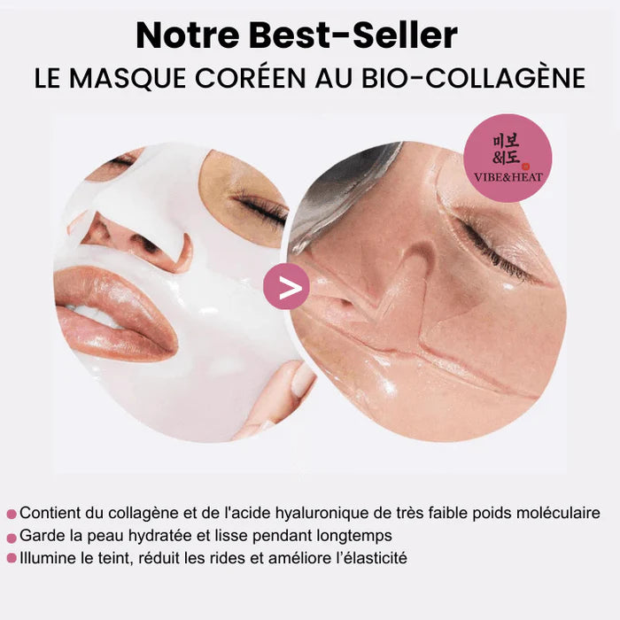 Masque coréen au bio-collagène SoilBoost