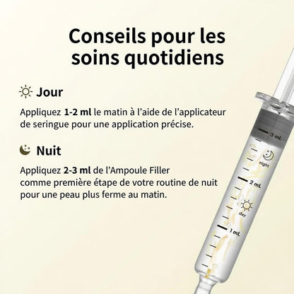 Ampoule Peptides de collagène pur - Lifting & Botox Naturel