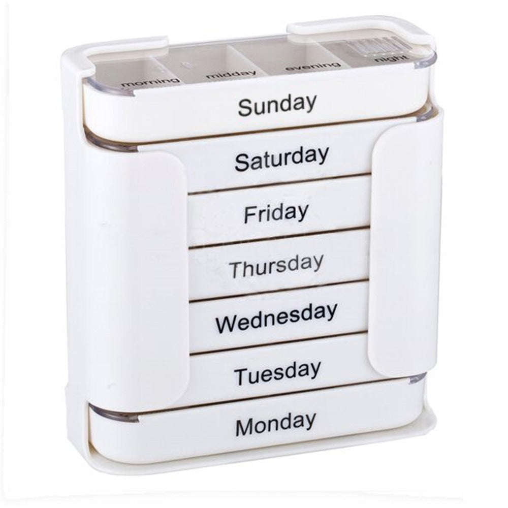 💊 Restez sur la bonne voie - ✨Organisateur de médicaments pour 7 jours - Pour une gestion sans effort de votre santé ! 📅