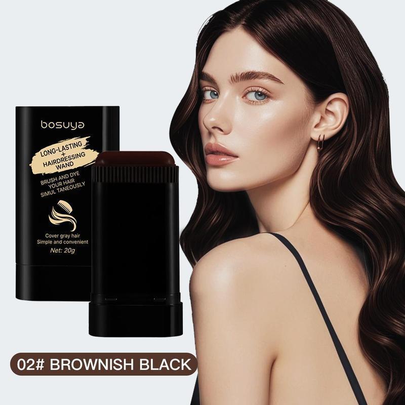 SoilBoost™ Peigne pour coloration capillaire Jetable, facile à utiliser, portable pour des retouches rapides - Couvre les cheveux gris, résiste à la décoloration et aux paquets