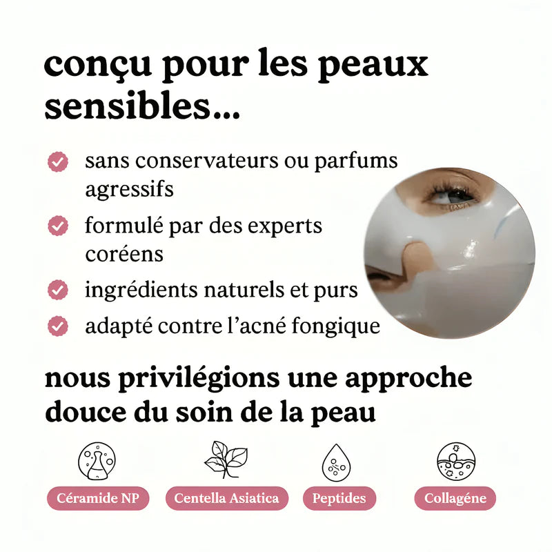 Masque coréen au bio-collagène SoilBoost