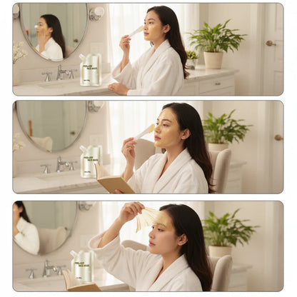 Masque visage peel-off hydratant lissant