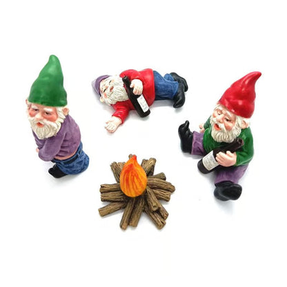 Garden Drunk Dwarfs : Des nains féeriques et adorables qui insufflent magie, joie et éclats de rire dans tout le jardin