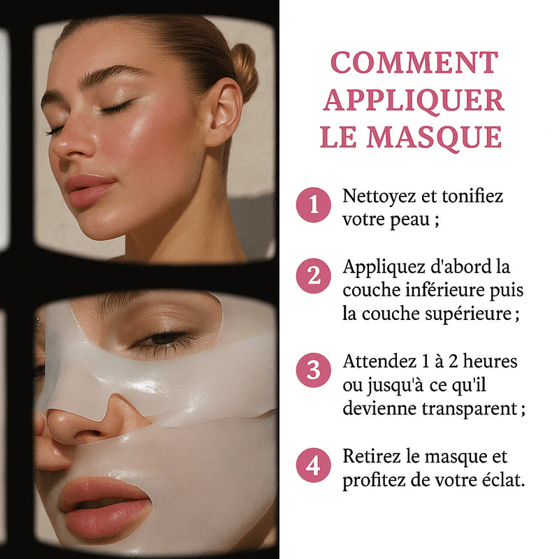 Masque coréen au bio-collagène SoilBoost