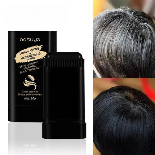 SoilBoost™ Peigne pour coloration capillaire Jetable, facile à utiliser, portable pour des retouches rapides - Couvre les cheveux gris, résiste à la décoloration et aux paquets