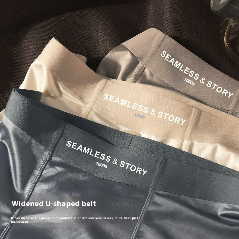 BOXERS POUR HOMMES EN SOIE GLACÉE DE LUXE 2025 | DOUBLURE EN SOIE ANTIBACTÉRIENNE