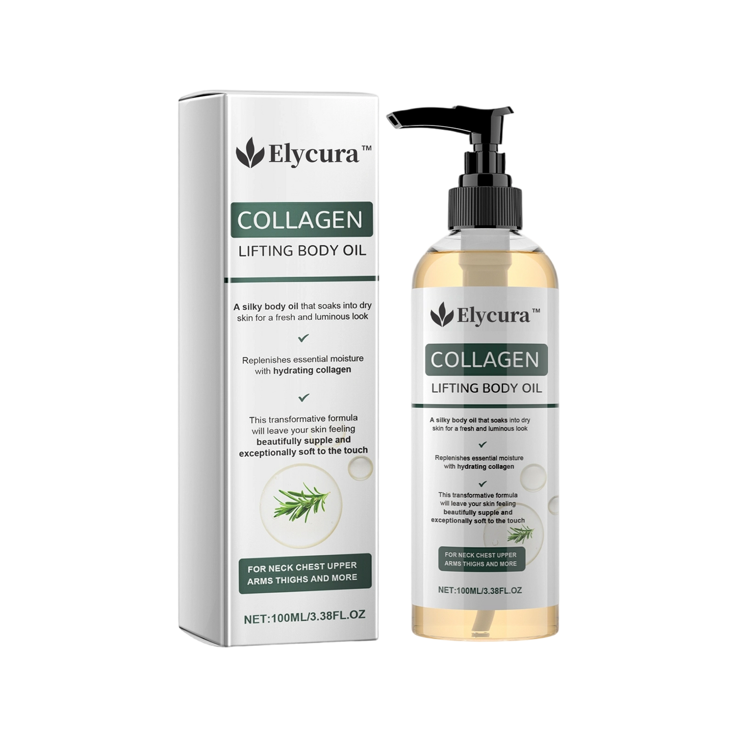 Elycura™ | Raffermit et affine la peau relâchée de 98 % en 24 heures