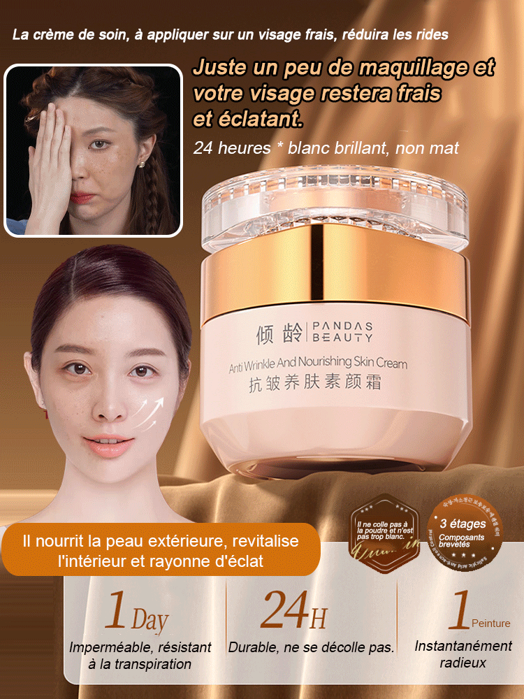 Crème anti-rides raffermissante et nourrissante