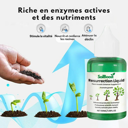 SoilBoost™ Liquide Résurrection des Plantes - Formule puissante et écologique pour redonner vie aux plantes ! [ACHETEZ 2, OBTENEZ 1 GRATUIT]