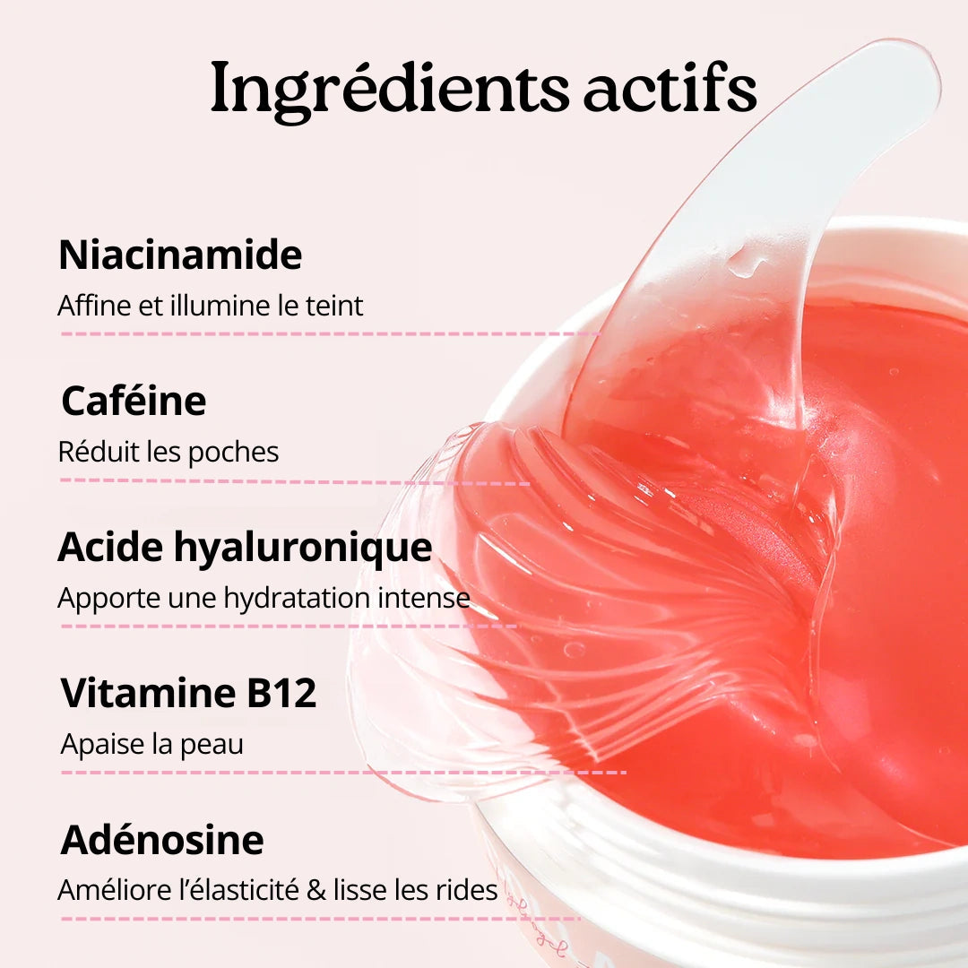 Patchs hydrogel SoilBoost au collagène et aux peptides