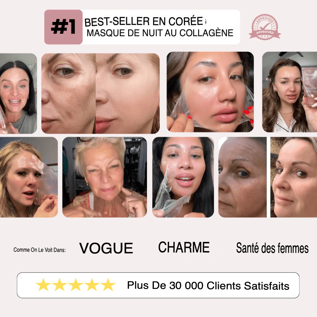 Masque de nuit enveloppant au collagène SoilBoost™