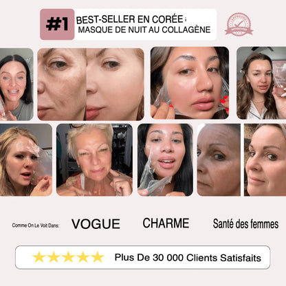 Masque de nuit enveloppant au collagène SoilBoost™