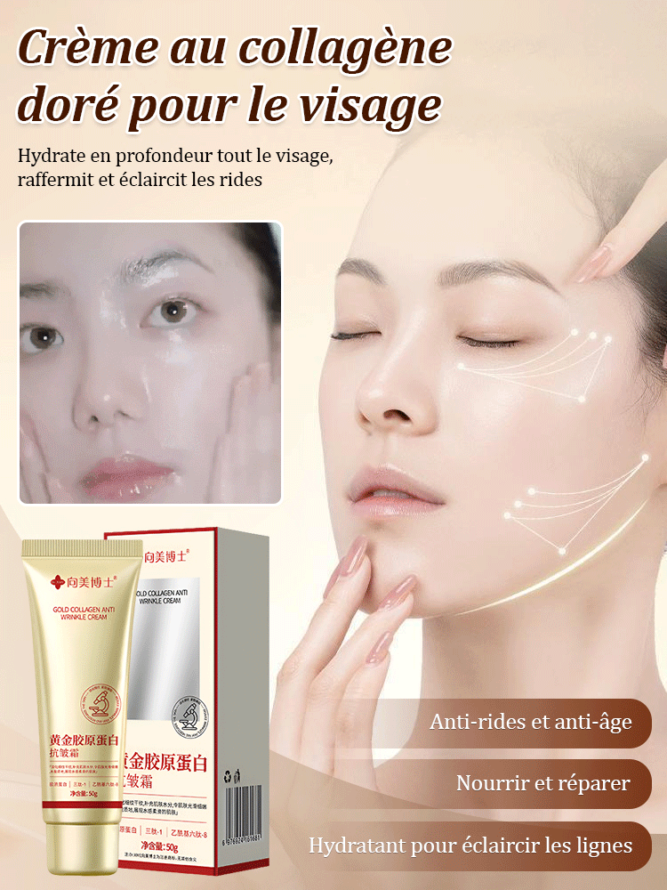 SoilBoost™ Crème au collagène doré pour le visage