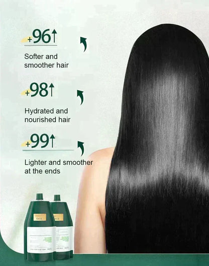 Crème lissante hydratante – Répare les cheveux abîmés avec kératine polypeptidique | Achetez-en 2, obtenez-en 1 GRATUIT !