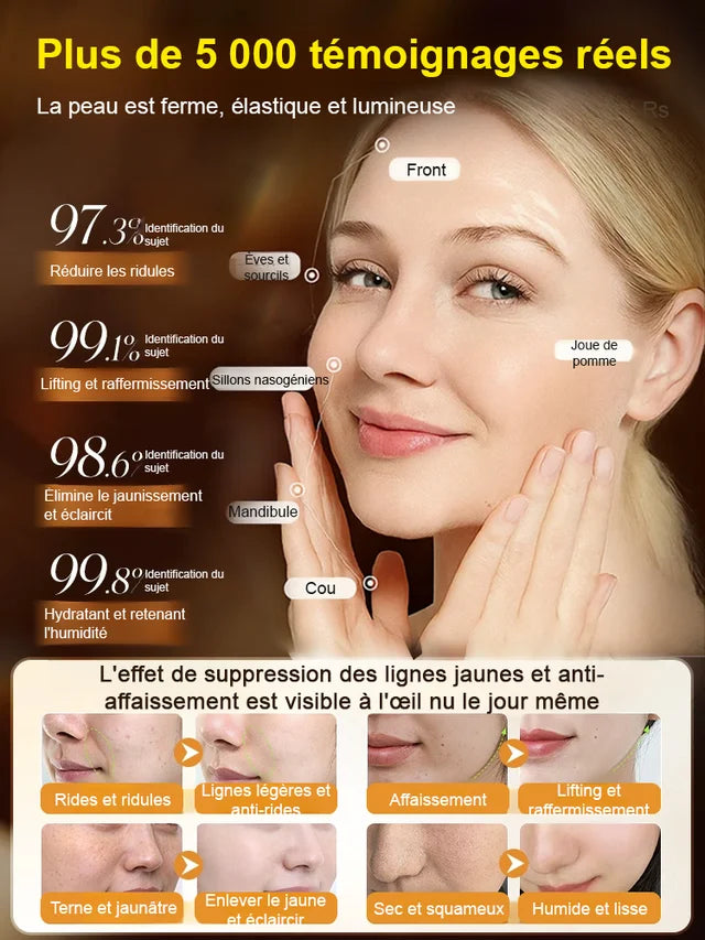 Sérum anti-rides hydratant au saumon