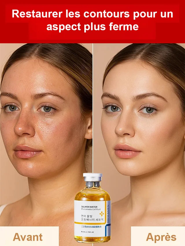 Sérum anti-rides hydratant au saumon