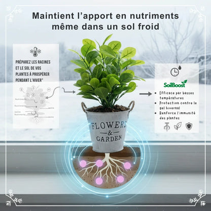 SoilBoost™ Engrais Hivernal pour Plantes | Garde vos plantes saines et florissantes tout l’hiver
