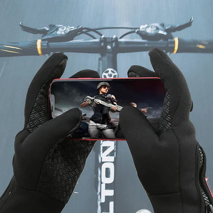 Gants imperméables de réchauffement d'hiver avec écran tactile--😍😍48% discount on hot gloves😍😍😍