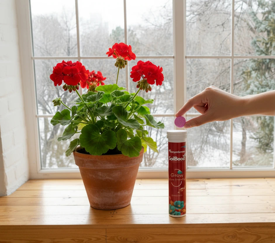 SoilBoost™ Engrais Hivernal pour Plantes | Garde vos plantes saines et florissantes tout l’hiver