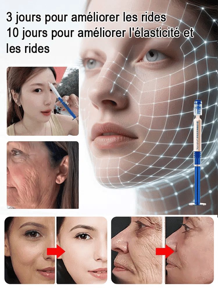 Crème de collagène de remplissage de tube d'aiguille de polypeptide