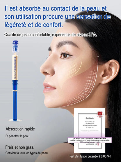 Crème de collagène de remplissage de tube d'aiguille de polypeptide