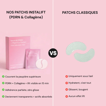 Patchs Yeux InstaLift au PDRN & Collagène