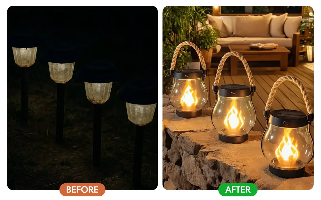 SoilBoost™ – Lanternes solaires d'extérieur