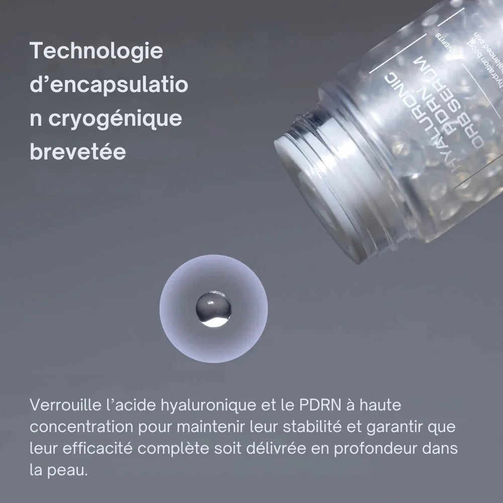 Sérum Coréen PDRN à l’Acide Hyaluronique – Technologie en Perles