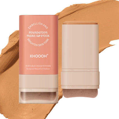 🔥Vente chaude🔥Bâton de Fond de Teint Mat Velouté avec Brosse Fine