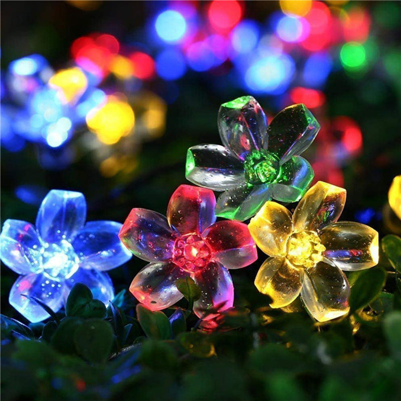 🌸 Lumières solaires de jardin Cherry Blossom