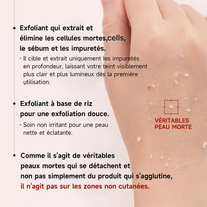 DERNIER JOUR 49% DE RÉDUCTION🔥 Duo d'Ampoules Peel Shot Glow au Riz