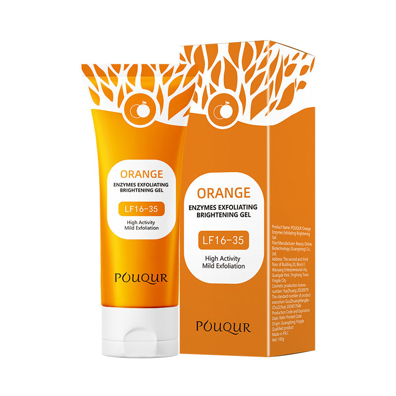 SoilBoost™ Gel exfoliant aux enzymes d'orange – Peeling nettoyant pour le visage