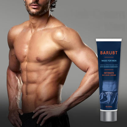 🧴 ACHETEZ-EN 1, OBTENEZ-EN 1 GRATUITEMENT ! ✨ Crème dépilatoire à action rapide BARUBT™ pour hommes – Peau lisse, sans irritation et formule nourrissante 🌿