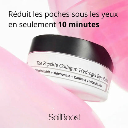 Patchs hydrogel SoilBoost au collagène et aux peptides