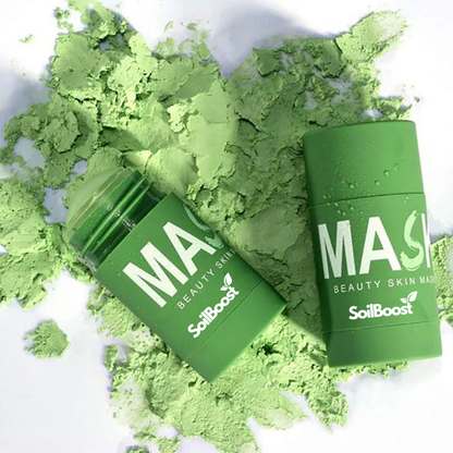Masque purifiant antibactérien SoilBoost™ à l'extrait de thé vert