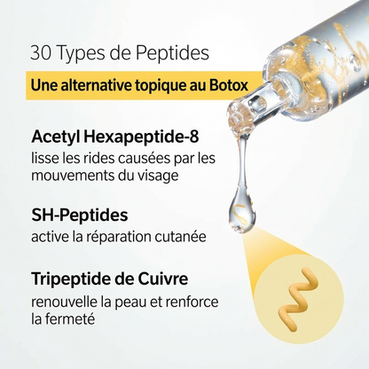 Ampoule Peptides de collagène pur - Lifting & Botox Naturel