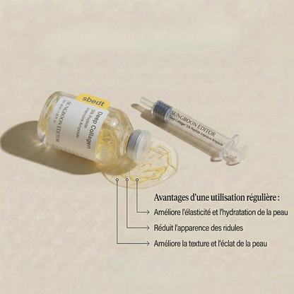 Ampoule Peptides de collagène pur - Lifting & Botox Naturel