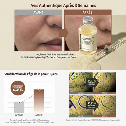 Ampoule Peptides de collagène pur - Lifting & Botox Naturel
