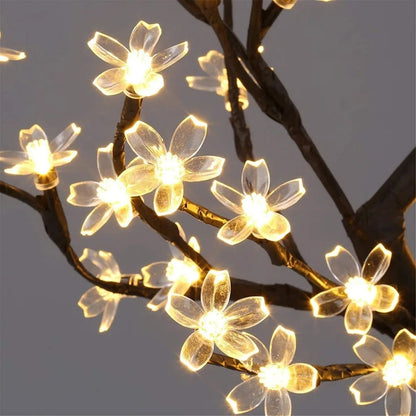 🌸 Lumières solaires de jardin Cherry Blossom