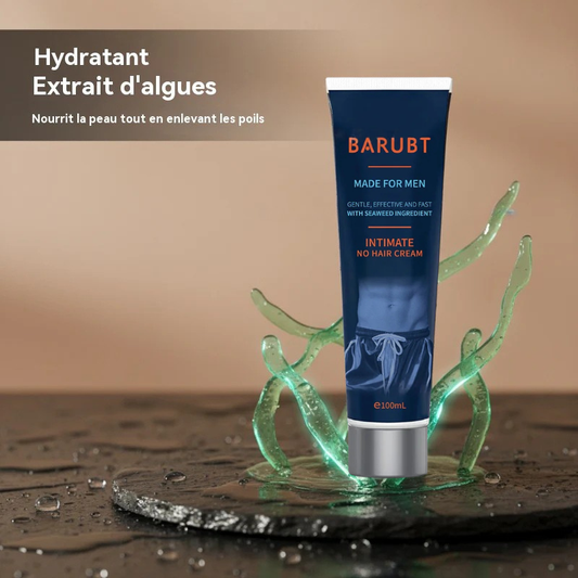 🧴 ACHETEZ-EN 1, OBTENEZ-EN 1 GRATUITEMENT ! ✨ Crème dépilatoire à action rapide BARUBT™ pour hommes – Peau lisse, sans irritation et formule nourrissante 🌿