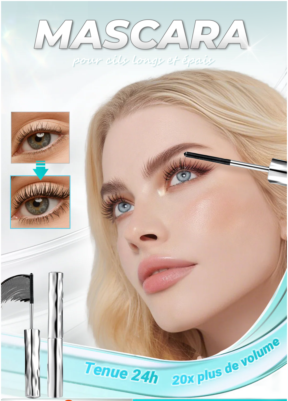 SoilBoost™ MASCARA pour cils longs et épais